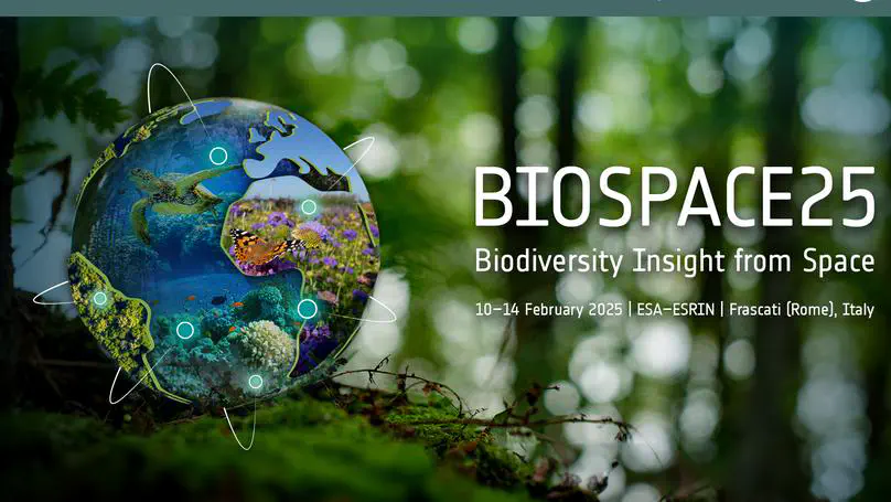 UAI Earth Observation en BioSpace 2025 - Frascati, Italia.